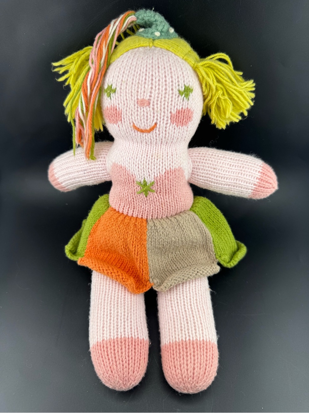 Blabla Knit Fairy Girl Baby Doll